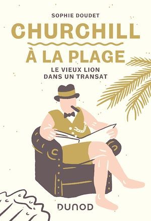 ebook cover of Churchill à la plage, by Sophie Doudet