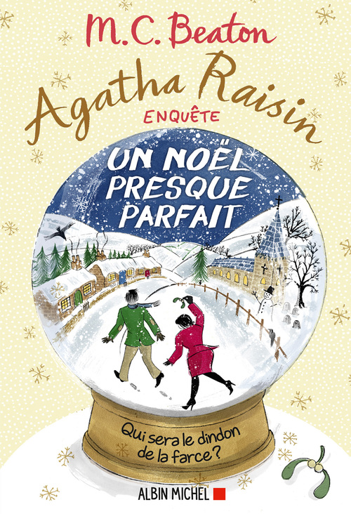Couverture ebook de Agatha Raisin enquête 18 - Un Noël presque parfait, de M. C. Beaton