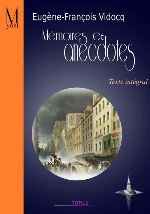 ebook cover of Mémoires et anecdotes, by Eugène-françois Vidocq