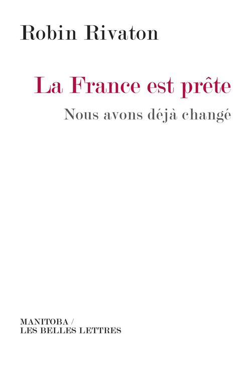 ebook cover of La France est prête, by Robin Rivaton