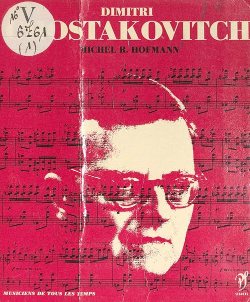 Couverture ebook de Dimitri Chostakovitch, de Michel-Rostislav Hofmann