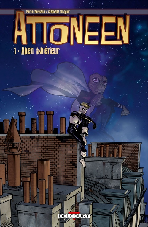 Couverture ebook de Attoneen T01 - Alien intérieur, de Pierre Boisserie, Stéphane Brangier