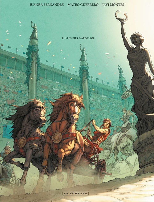 Couverture ebook de Gloria Victis - Tome 1 - Les Fils d'Apollon, de Juanra Fernandez, Mateo Guerrero