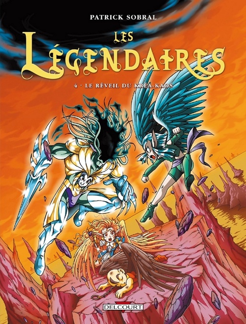 Couverture ebook de Les Légendaires T04 - Le Réveil du Kréa-Kaos, de Patrick Sobral