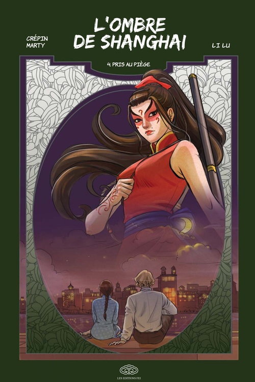 Couverture ebook de L'ombre de Shanghai - Tome 4 - Pris au piège, de Williams Crépin, Patrick Marty, Li Lu