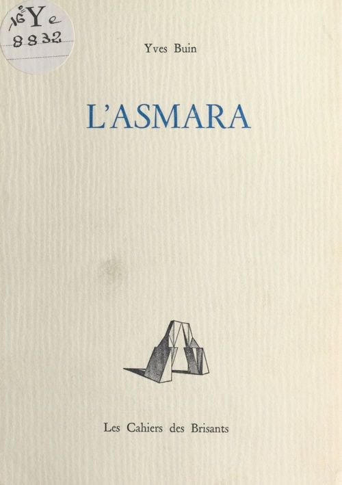 ebook cover of L'Asmara, by Yves Buin