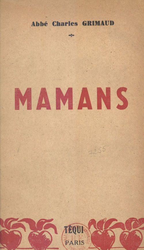 Couverture ebook de Mamans, de Charles Grimaud