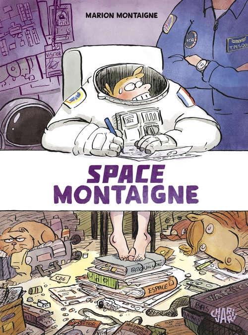 ebook cover of Space Montaigne, by Marion Montaigne