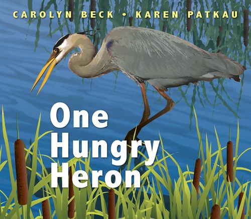 Couverture ebook de One Hungry Heron, de Carolyn Beck