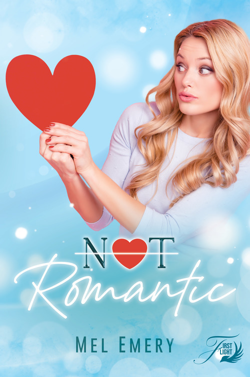 ebook cover of Not romantic, by Mel Emery