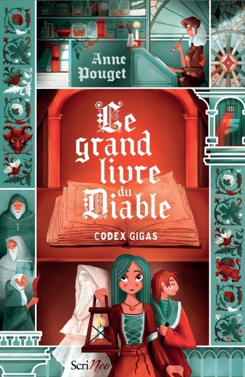 Couverture ebook de Le grand livre du diable - Codex gigas, de Anne Pouget