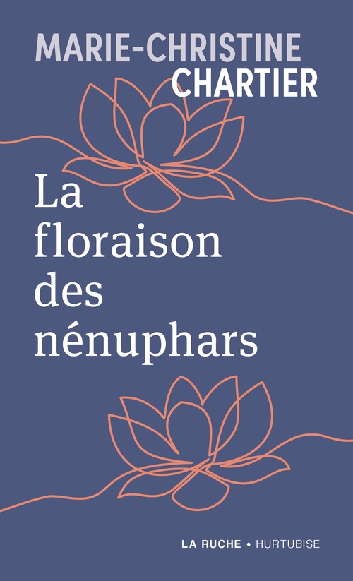Couverture ebook de La floraison des nénuphars, de Marie-Christine Chartier