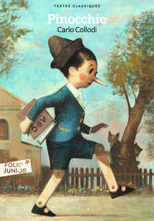 ebook cover of Les aventures de Pinocchio, by Carlo Collodi