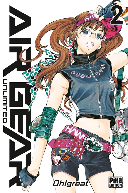 Couverture ebook de Air Gear Unlimited T02, de Oh!great
