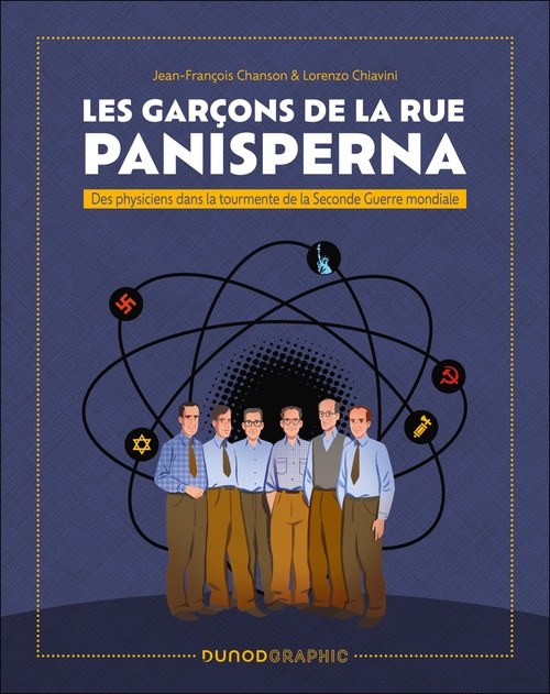 ebook cover of Les garçons de la rue Panisperna, by Jean-François Chanson, Lorenzo Chiavini