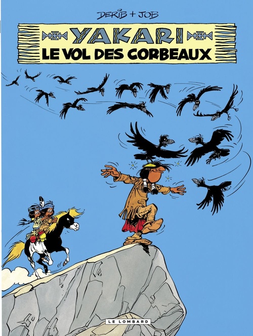 ebook cover of Yakari - Tome 14 - Le Vol des corbeaux, by Job, Derib
