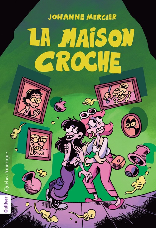 Couverture ebook de La Maison croche, de Johanne Mercier