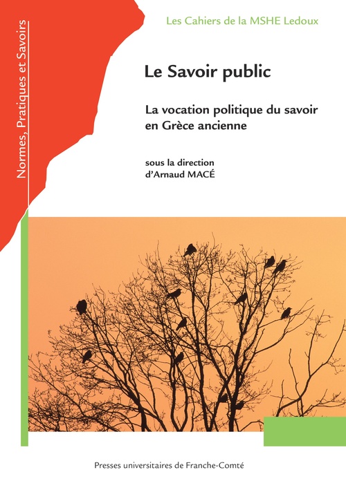 ebook cover of Le Savoir public, by