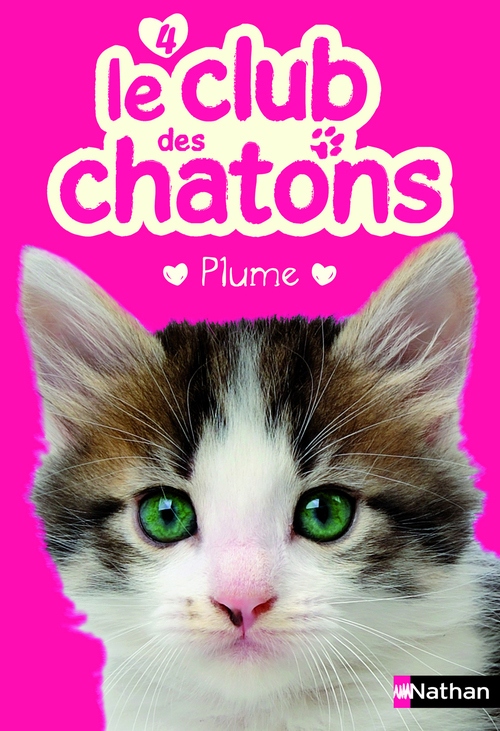 Couverture ebook de Club des chatons 4 - Plume, de Sue Mongredien