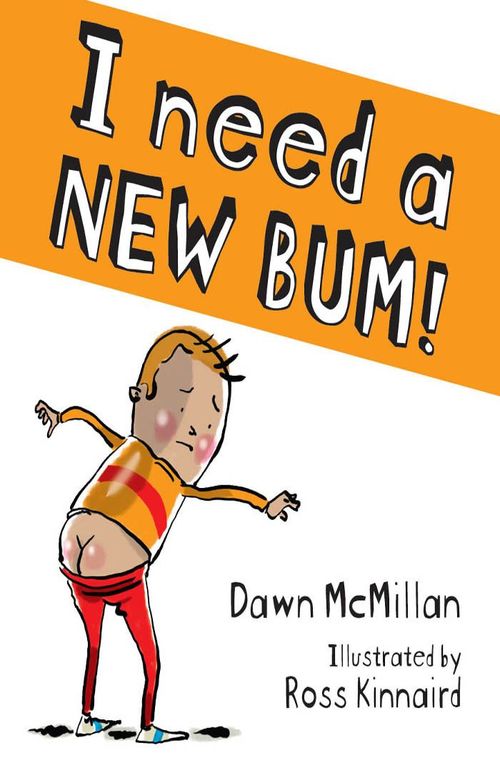 Couverture ebook de I need a new bum, de Dawn Mcmillan