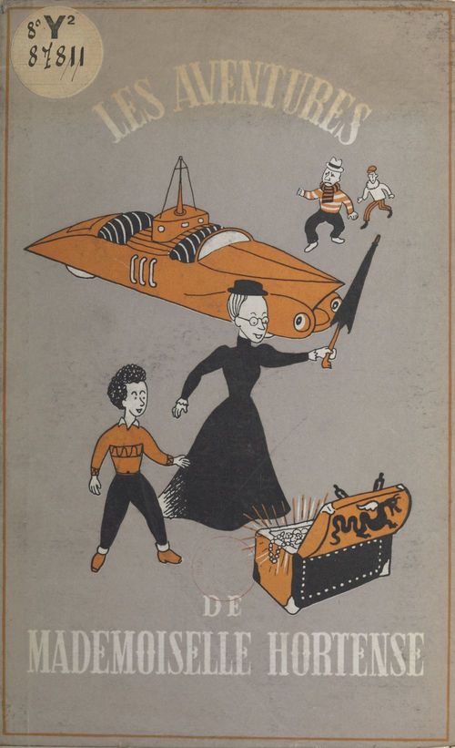 Couverture ebook de Les aventures de Mademoiselle Hortense, de Herman Gregoire