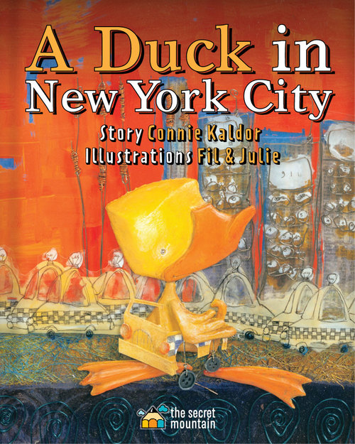 ebook cover of A Duck in New York City (Enhanced Edition), by Connie Kaldor