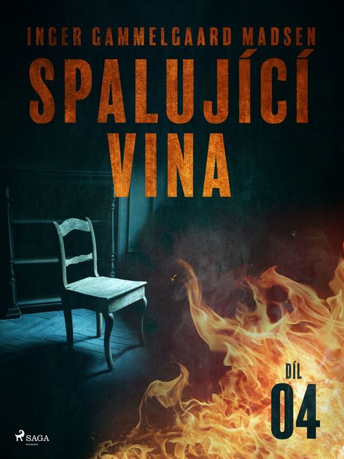 ebook cover of Spalující vina - Díl 4, by Inger Gammelgaard Madsen