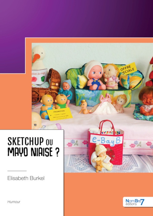 Couverture ebook de Sketchup ou mayo niaise ?, de Elisabeth Burkel