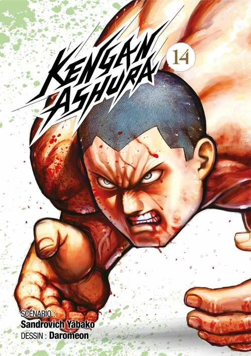 Couverture ebook de Kengan Ashura - Tome 14 - Kengan Ashura, de Sandrovich Yabako