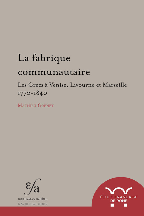 Couverture ebook de La fabrique communautaire, de Mathieu Grenet