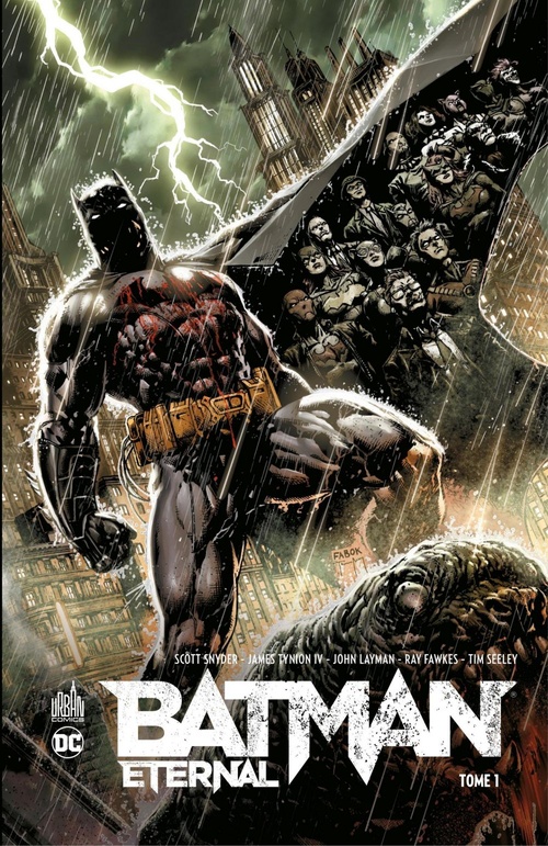 Couverture ebook de Batman - Eternal - Tome 1, de Jay Fabok, Scott Snyder