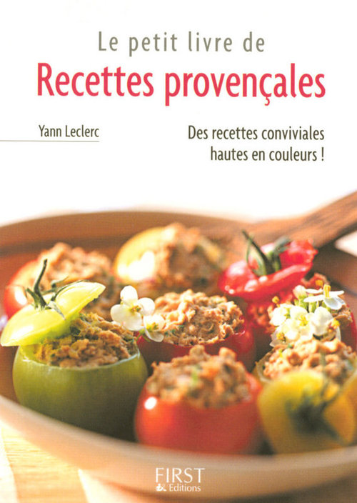 Couverture ebook de Le petit livre de - Recettes provencales, de Yann Leclerc