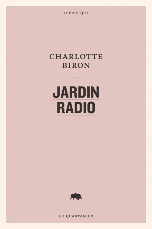ebook cover of Jardin radio, by Charlotte Biron