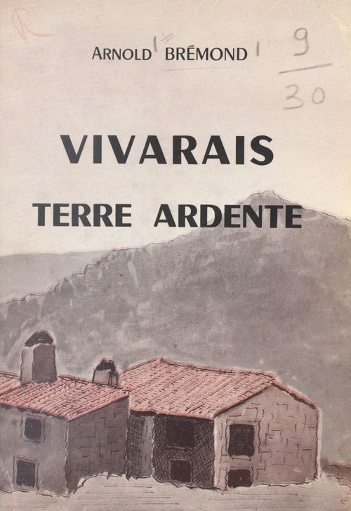 Couverture ebook de Vivarais, terre ardente, de Arnold Bremond