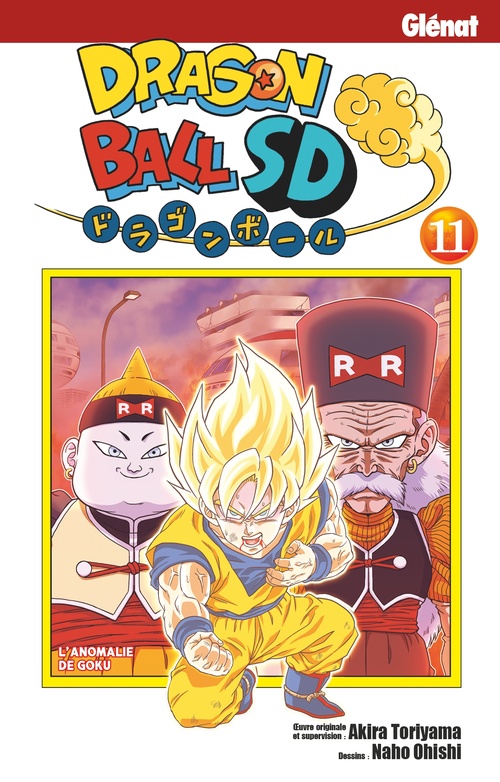 Couverture ebook de Dragon Ball SD - Tome 11, de Akira Toriyama, Naho Ohishi