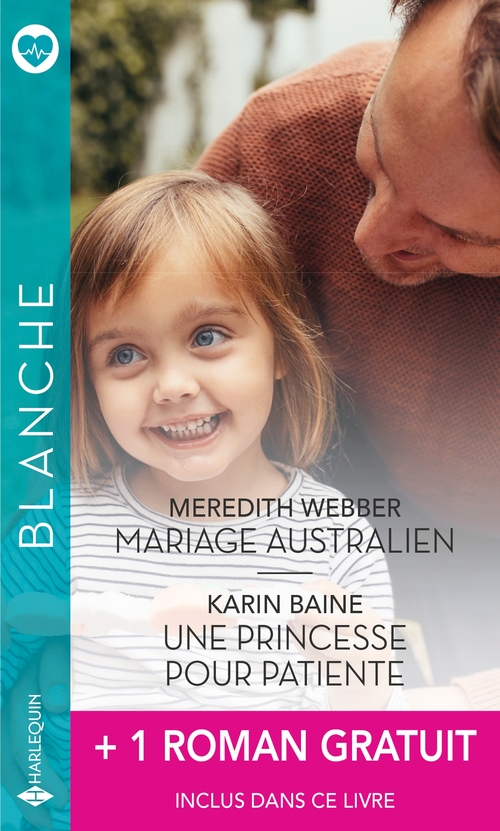 Couverture ebook de Mariage australien - Une princesse pour patiente - Un homme idéal pour le Dr Mitzi Sanchez, de Meredith Webber, Karin Baine, Cindy Kirk