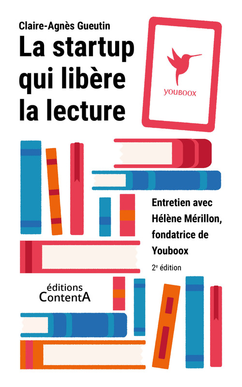 ebook cover of La startup qui libère la lecture, by Gueutin Claire-Agnes