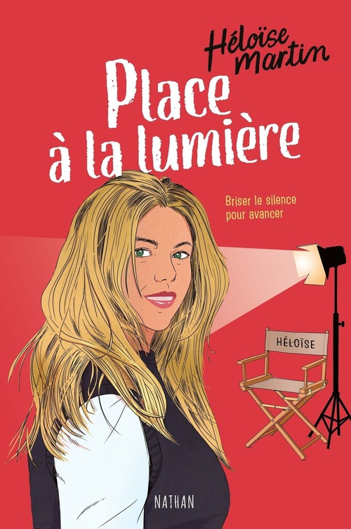 Couverture ebook de Place à la lumière - Briser le silence pour avancer, de Héloïse Martin, Marie Boulic