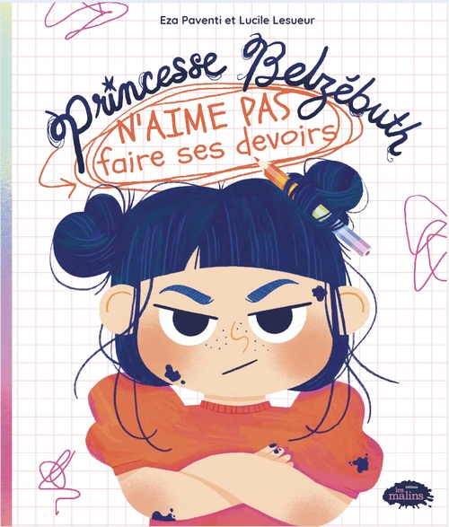 Couverture ebook de Princesse Belzébuth n´aime pas faire ses devoirs, de Eza Paventi