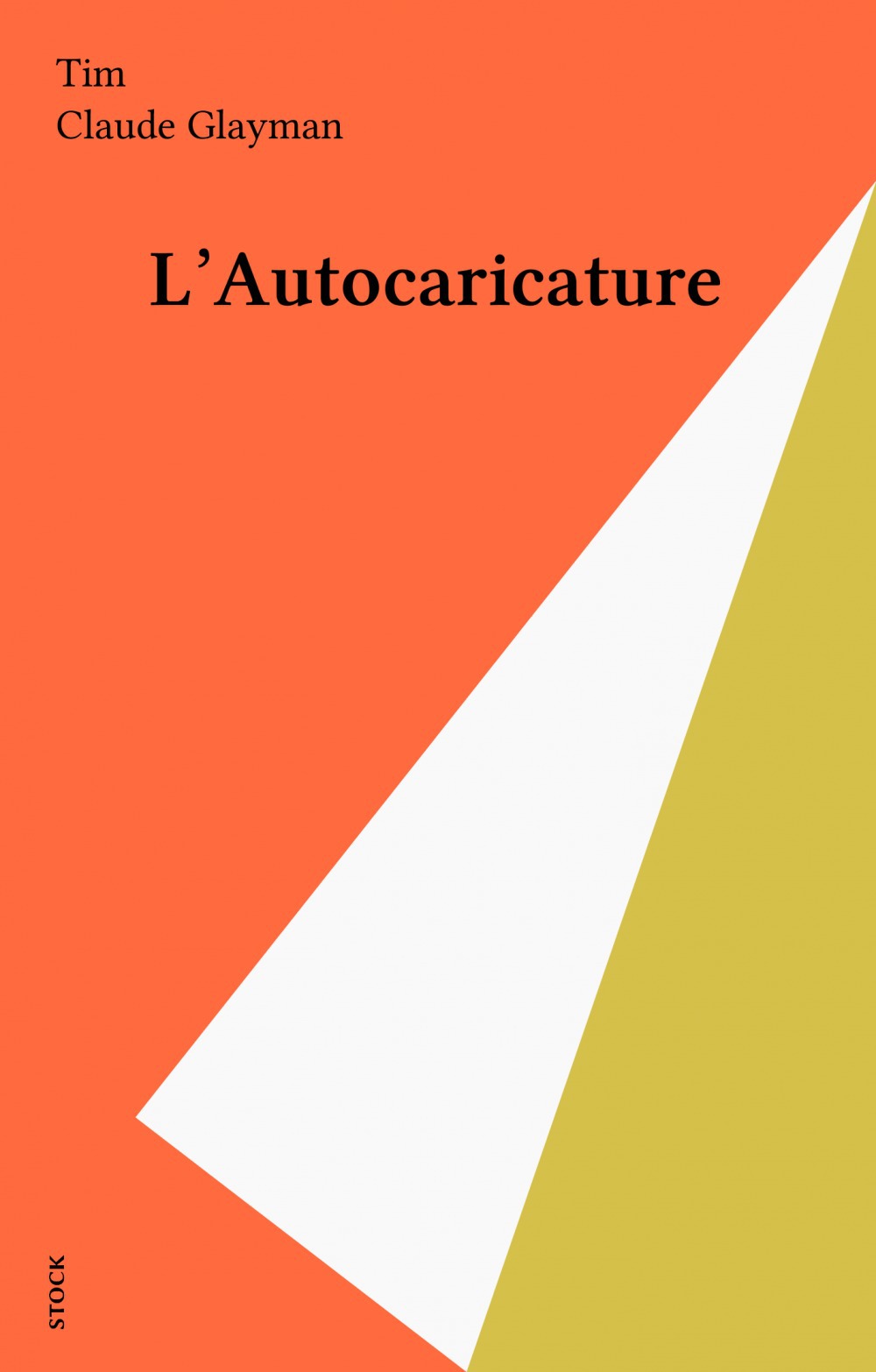 ebook cover of L'Autocaricature, by Claude Glayman, Tim