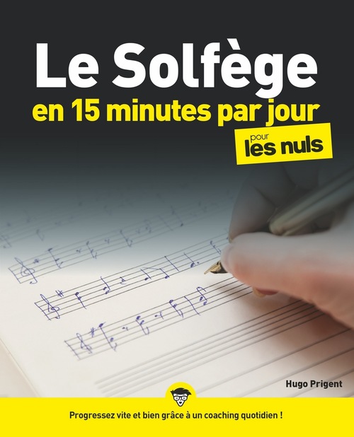 ebook cover of Le solfège en 15 minutes par jour pour les Nuls Mégapoche, by Hugo Prigent