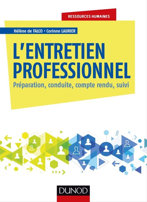 Couverture ebook de L'entretien professionnel, de Hélène de Falco, Corinne Laurier