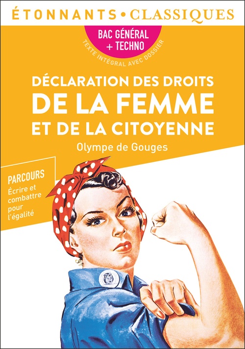 ebook cover of Déclaration des droits de la femme et de la citoyenne (BAC 2025), by Olympe de Gouges