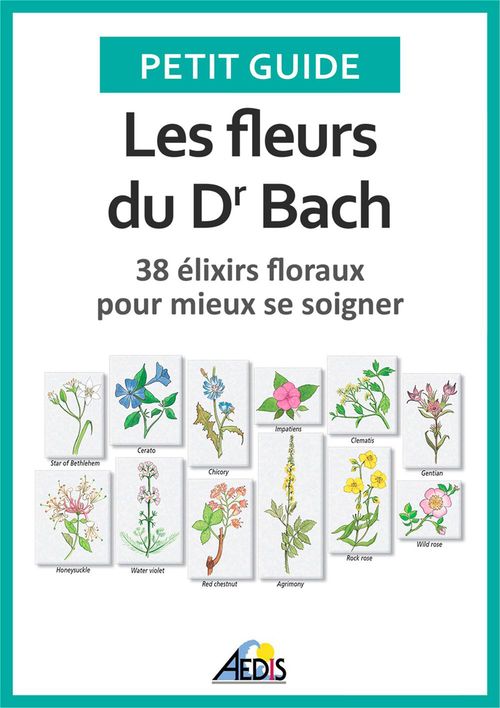 Couverture ebook de Les fleurs du Dr Bach, de Collectif