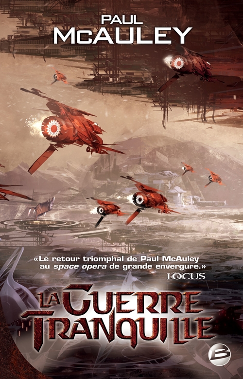ebook cover of La Guerre tranquille, by Paul Mcauley