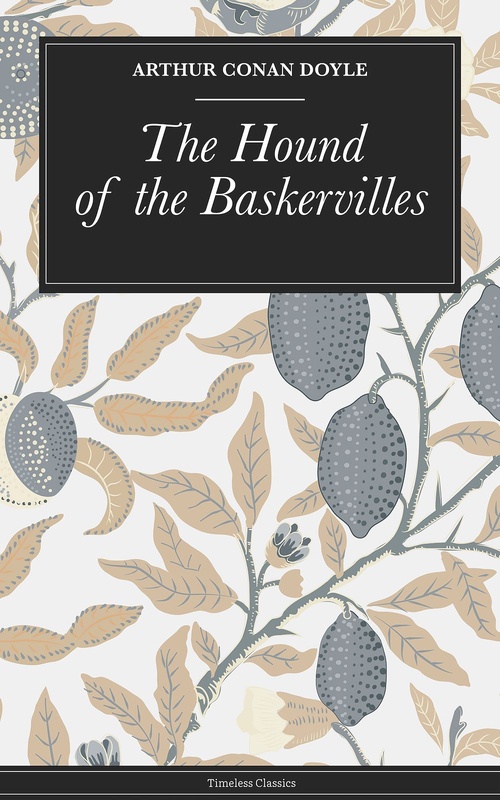 ebook cover of The Hound of the Baskervilles, by Doyle Arthur Conan