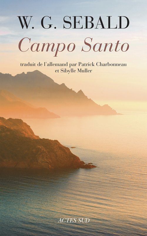 Couverture ebook de Campo Santo, de W. G. Sebald