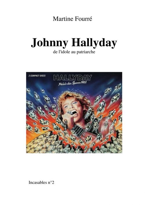 Couverture ebook de Johnny Hallyday, de Martine Fourré
