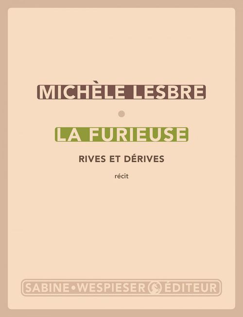 ebook cover of La Furieuse, by Michèle Lesbre