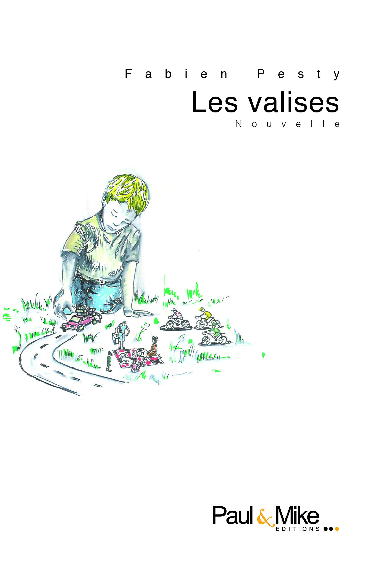 ebook cover of Les valises, by Fabien Pesty